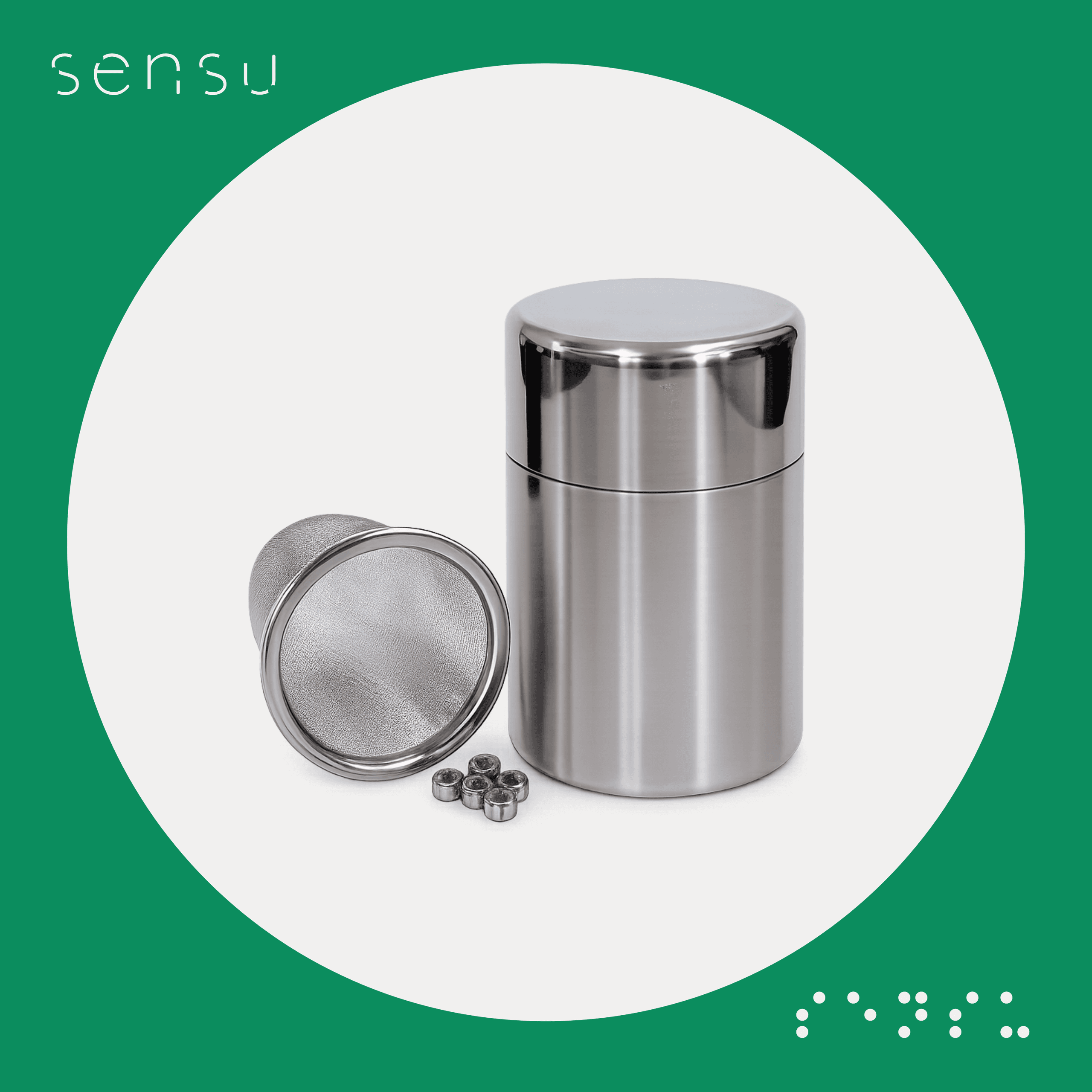 Hagane Matcha Canister