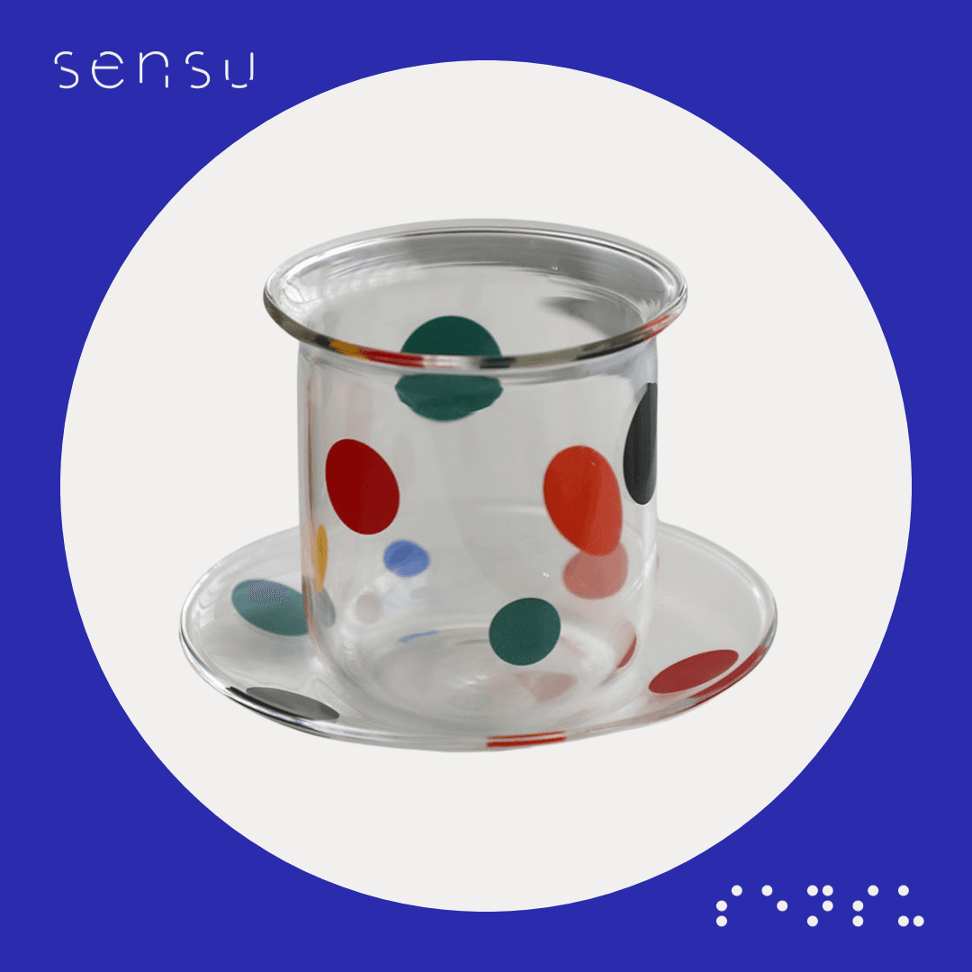 Hikari Cup & Coaster — Polkadot