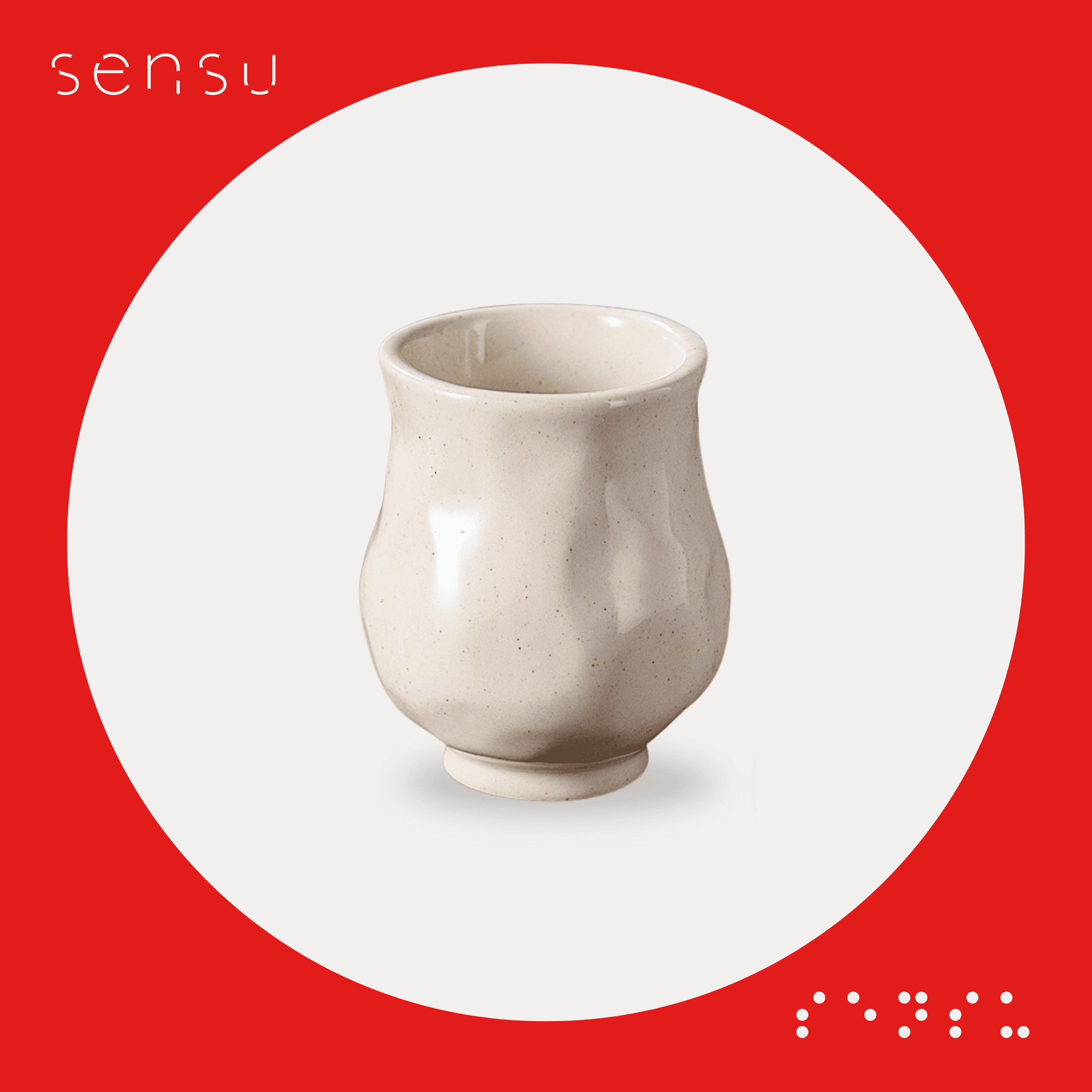 Oboro Artisan Espresso Cup — Bloom White