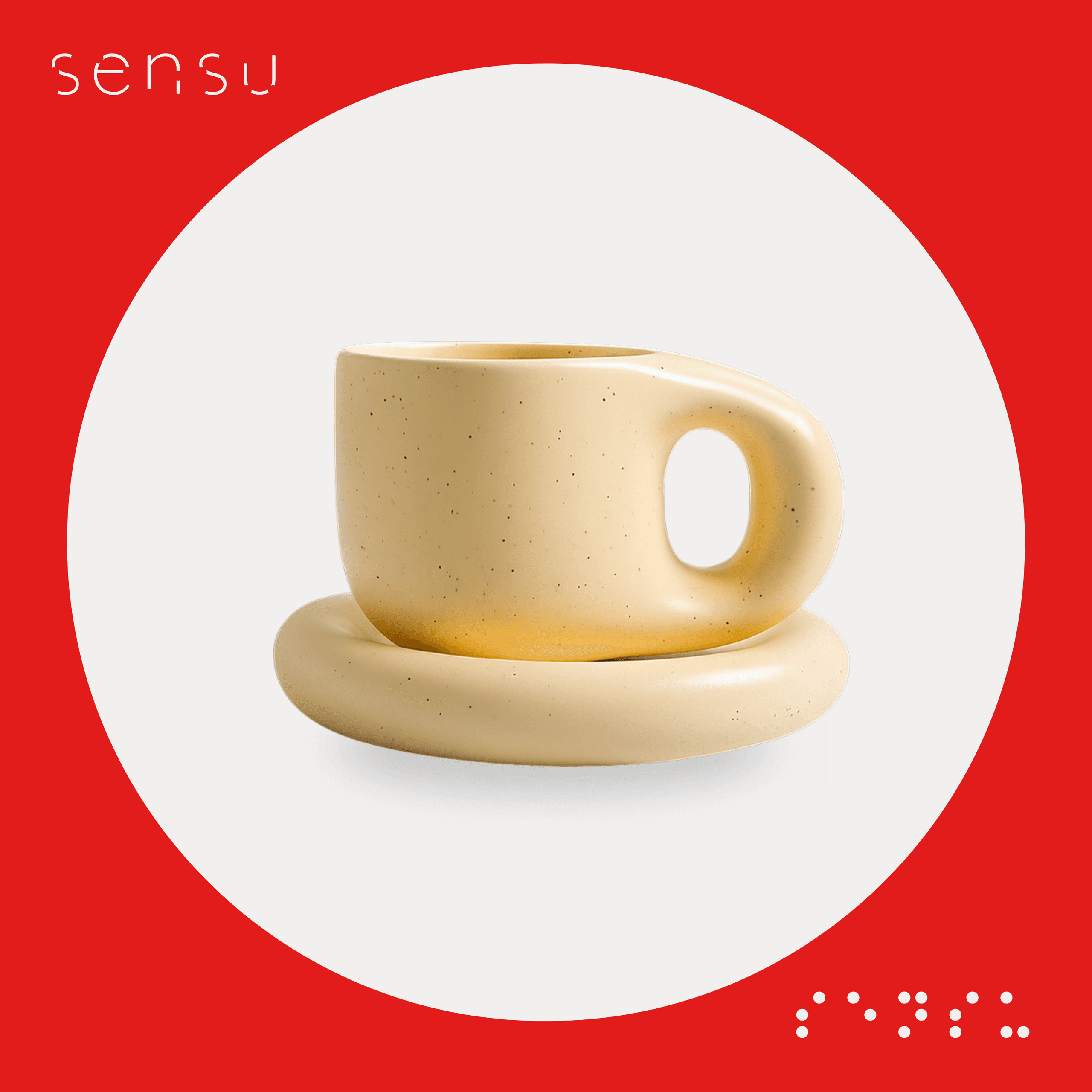 Oboro Egg Mug & Coaster