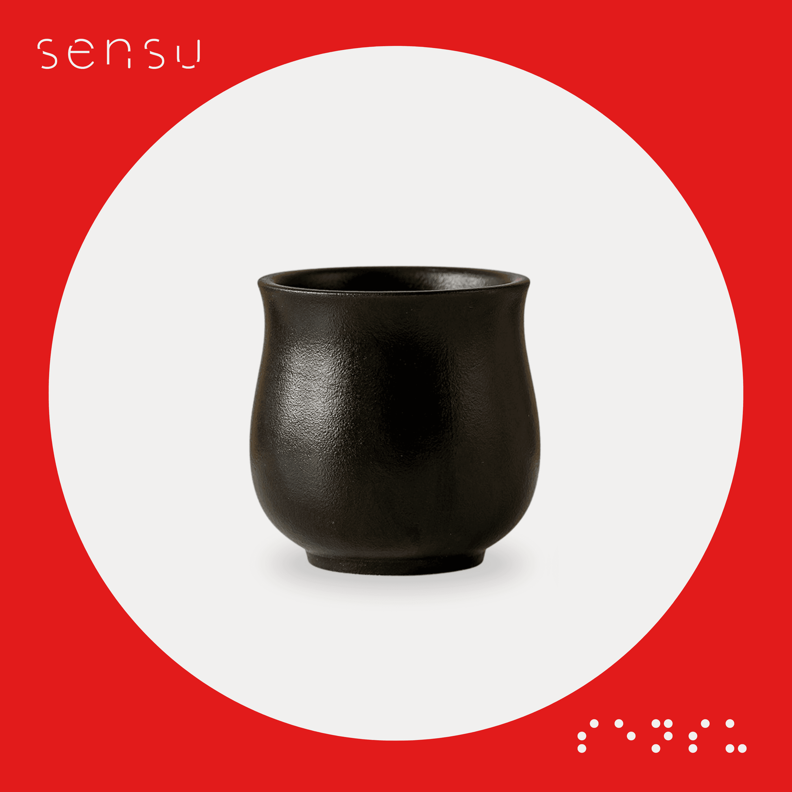 Oboro Gradient Coffee Cup — Black