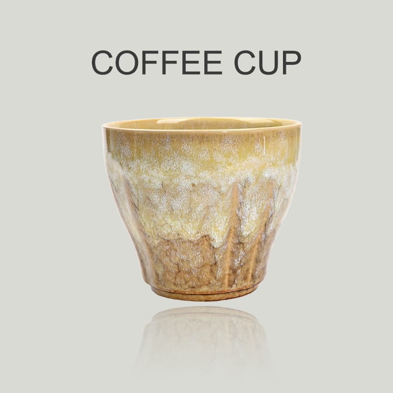 Oboro Coffee Cup — Marble Glaze
