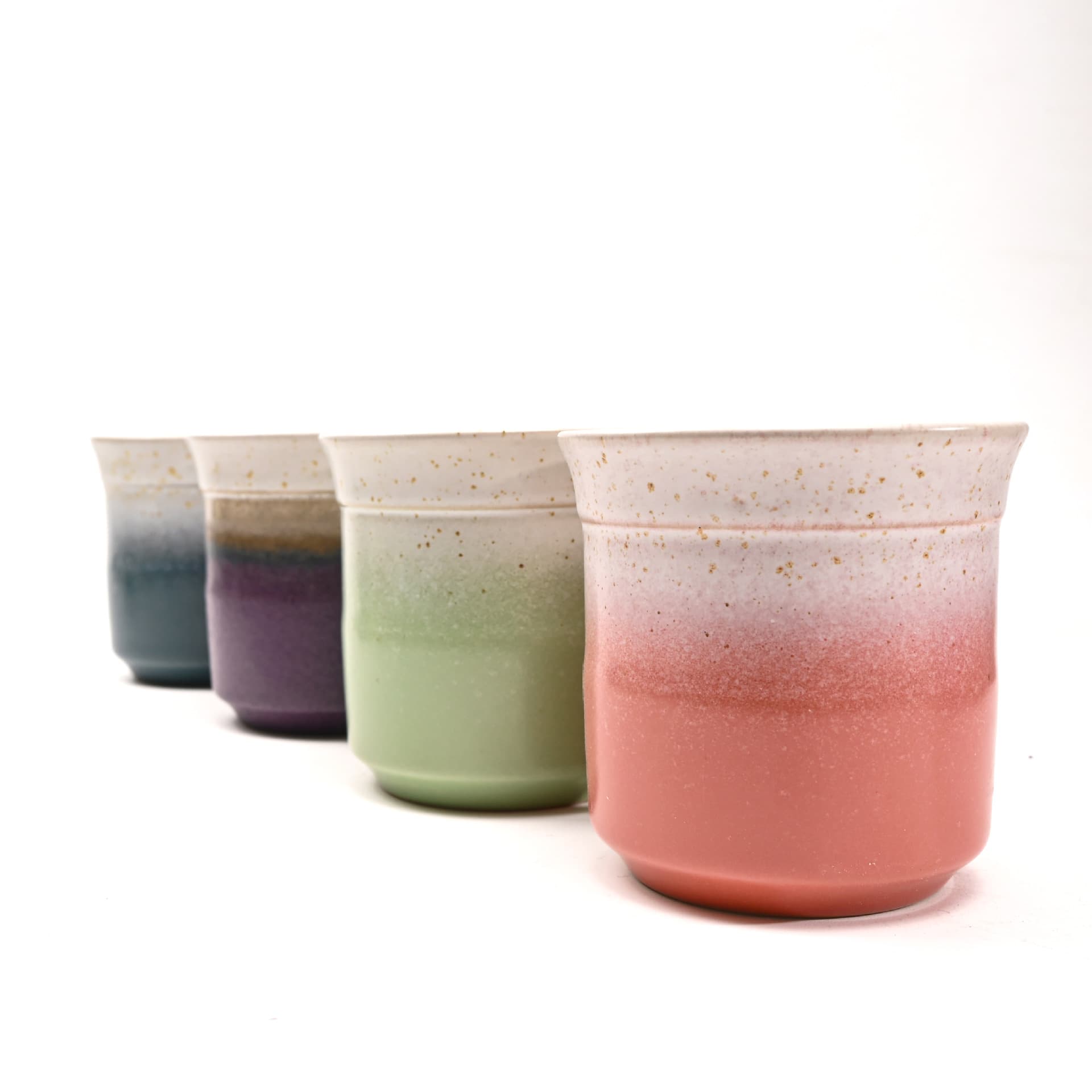 Oboro Matcha Coffee Cup — Speckled