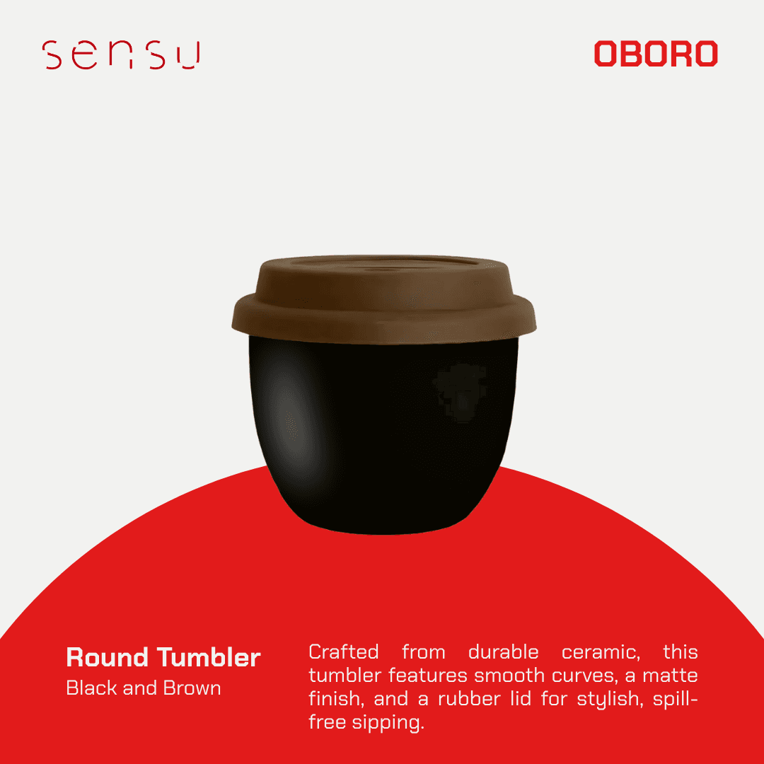 Oboro Tumbler — Rubber Lid